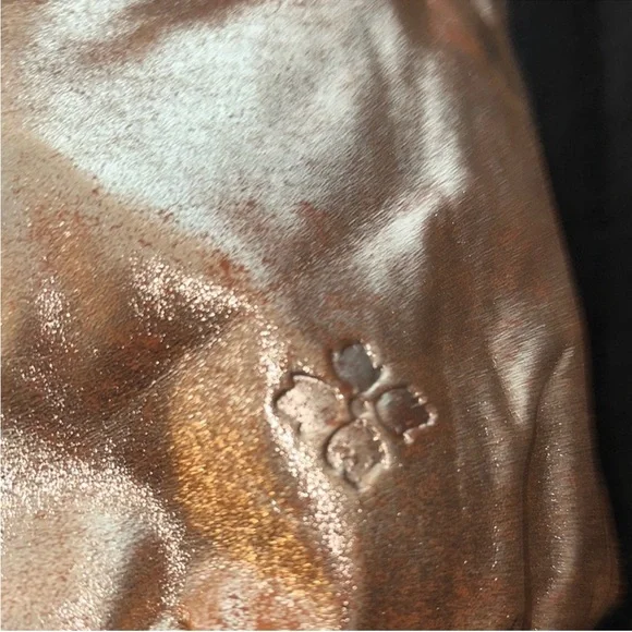 Patricia Nash Multi Metallic Bronze Shoulder Bag